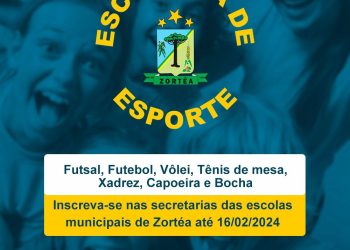 ESCOLINHA DE ESPORTE DO MUNICÍPIO