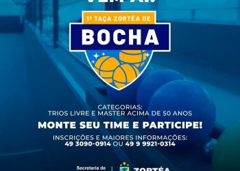 SECRETARIA DE ESPORTES REALIZARÁ PRIMEIRA TAÇA ZORTÉA DE BOCHA