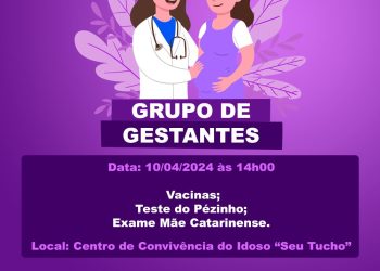 ENCONTRO COM O GRUPO DE GESTANTE DE ZORTÉA DIA 10/04