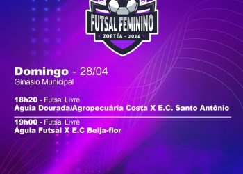 SEMIFINAIS DO CAMPEONATO FEMININO DE FUTSAL 2024 ZORTÉA