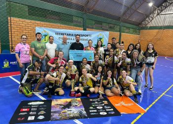 FINAL DA 2ª TAÇA ZORTÉA DE FUTSAL FEMININO ACONTECEU NO ULTIMO DOMINGO