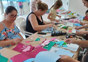 PREFEITURA DE ZORTÉA REALIZA OFICINA DE ARTESANATO PARA GRUPO DE GESTANTES