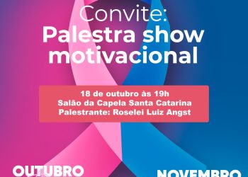 Secretaria de Saúde de Zortéa promove palestra show motivacional nesta sexta-feira (18)