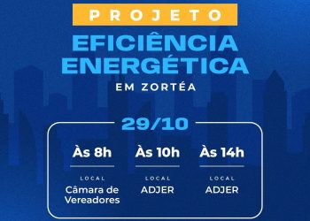PREFEITURADE ZORTÉA CONVIDA PARA DISCUSSÃO DO PROJETO DE EFICIÊNCIA ENERGÉTICA