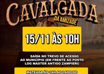 VEM AI A CAVALGADA DA AMIZADE EM ZORTÉA