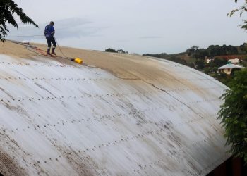 Ginásio de Esportes de Zortéa recebe melhorias na cobertura