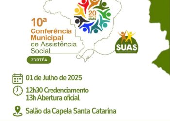 10ª Conferência Municipal de Assistência Social acontecerá dia 01 julho em Zortéa