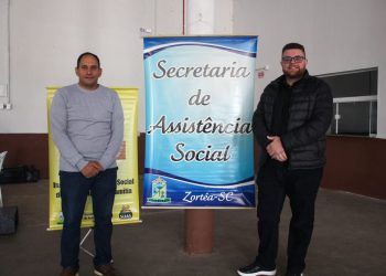 Vereadores Élio Rodrigues e Mateus Jung participam da 10ª Conferência Municipal de Assistência Social em Zortéa