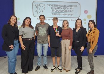 Aluno da rede municipal de Zortéa recebe medalha de bronze em premiação da 19ª Olimpíada Brasileira de Matemática