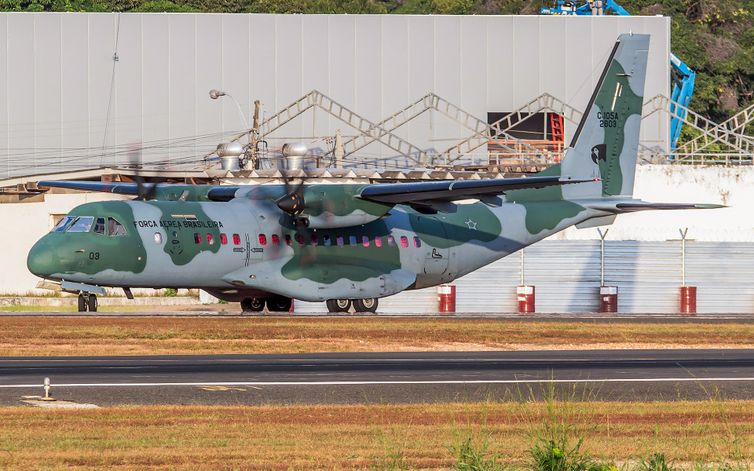 Força Aérea Brasileira/Divulgação Brasília (DF), 03/10/2025 - Avião CASA C-105A
Foto: Força Aérea Brasileira/Divulgação
