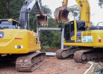 Obra de instalação de Galerias de concreto na Rua Amantina de Morais em Zortéa segue a todo vapor