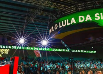 Lula fala para milhares na Espanha e pede coerência dos progressistas