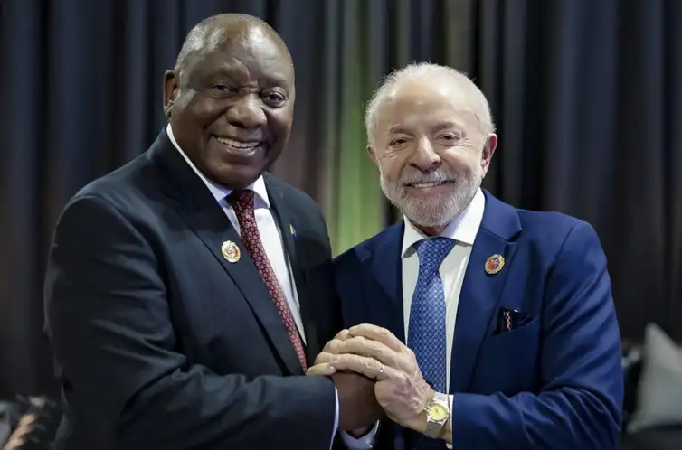 Ricardo Stuckert/PR Kuala Lumpur, 27/10/2025 - Presidente da República, Luiz Inácio Lula da Silva, durante encontro com o presidente da República da África do Sul, Cyril Ramaphosa. Foto: Ricardo Stuckert/PR