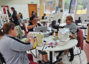 Casa da Cultura de Zortéa desenvolve curso de costura